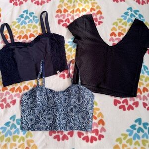 Bundle Abercrombie & Hollister Crop Tops M & L